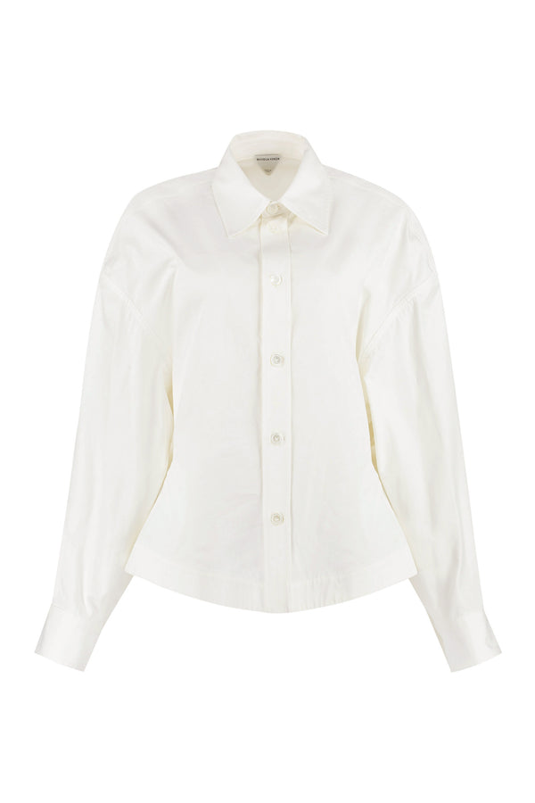 Shirt Long-Sleeve Cotton Chalk