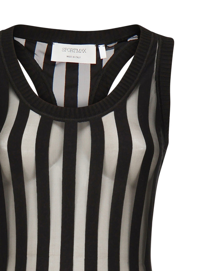 Sportmax Top Black Cotton