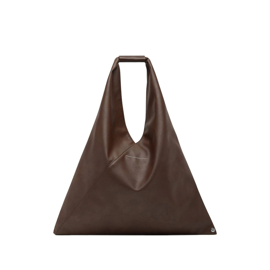 Mm6 Maison Margiela Brown Tote Bag : Polyurethane