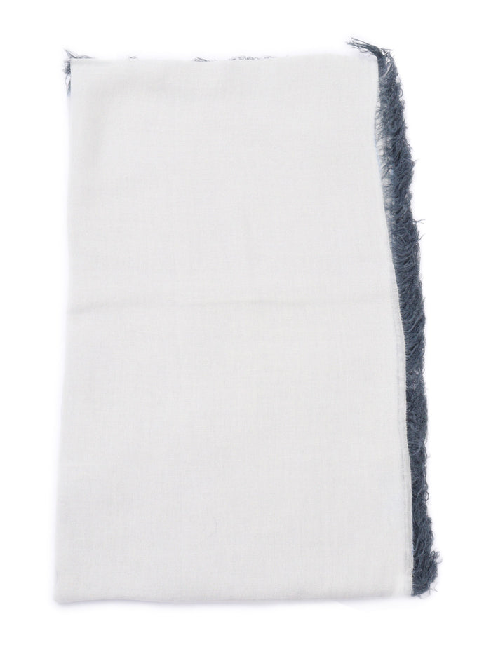 Kashy 145x145 Scarf White Modal Cashmere