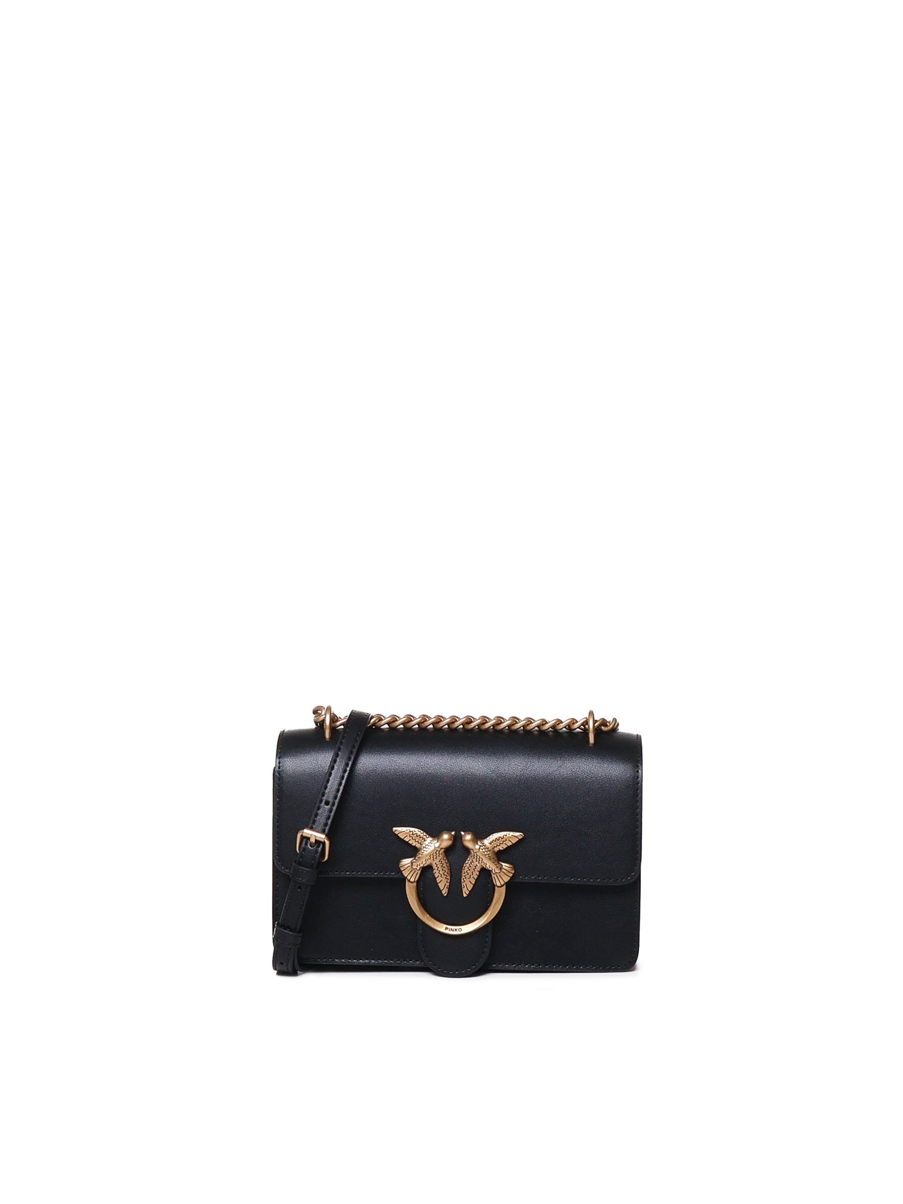 Pinko Bags Black Cowskin