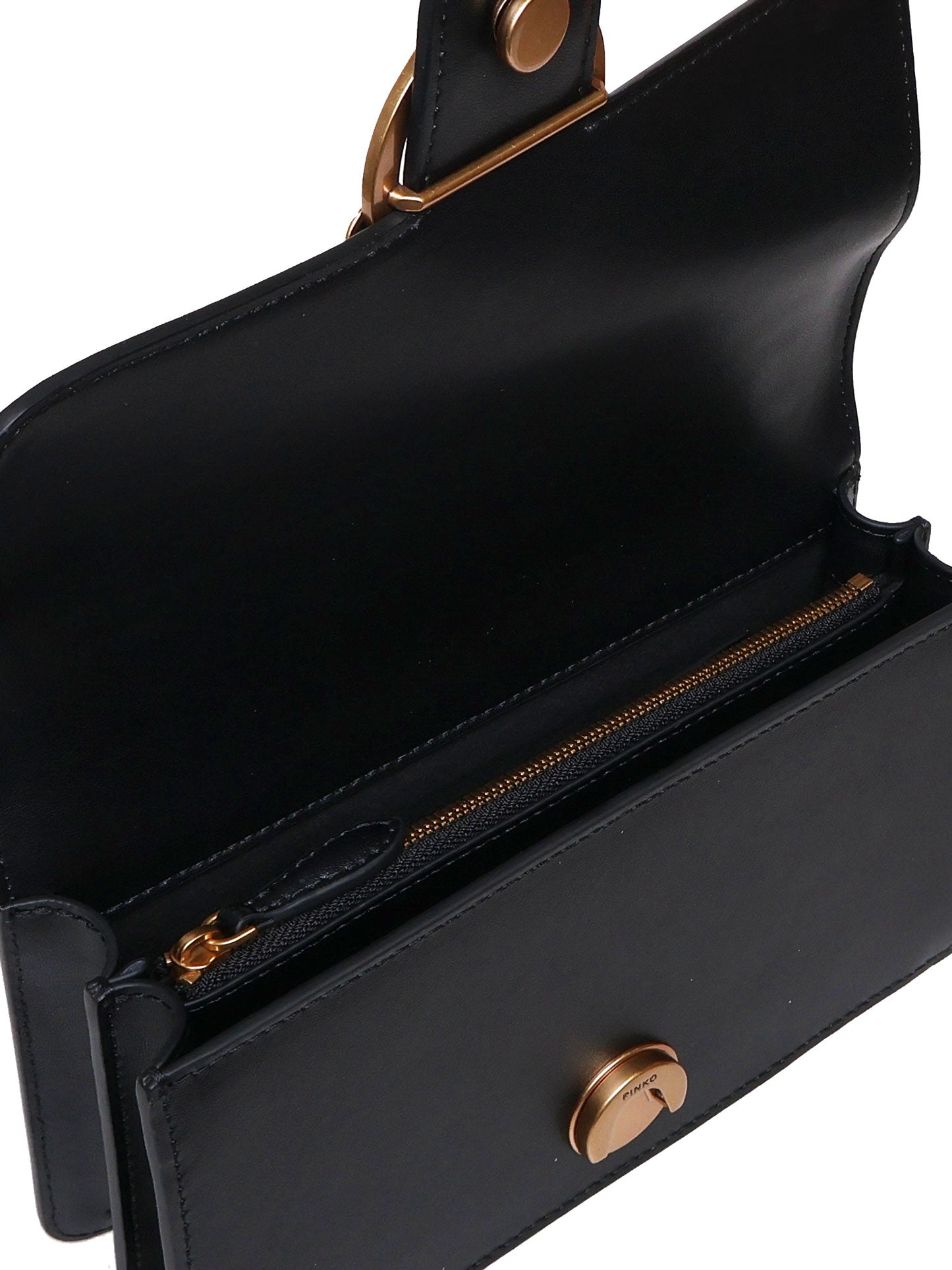 Pinko Bags Black Cowskin