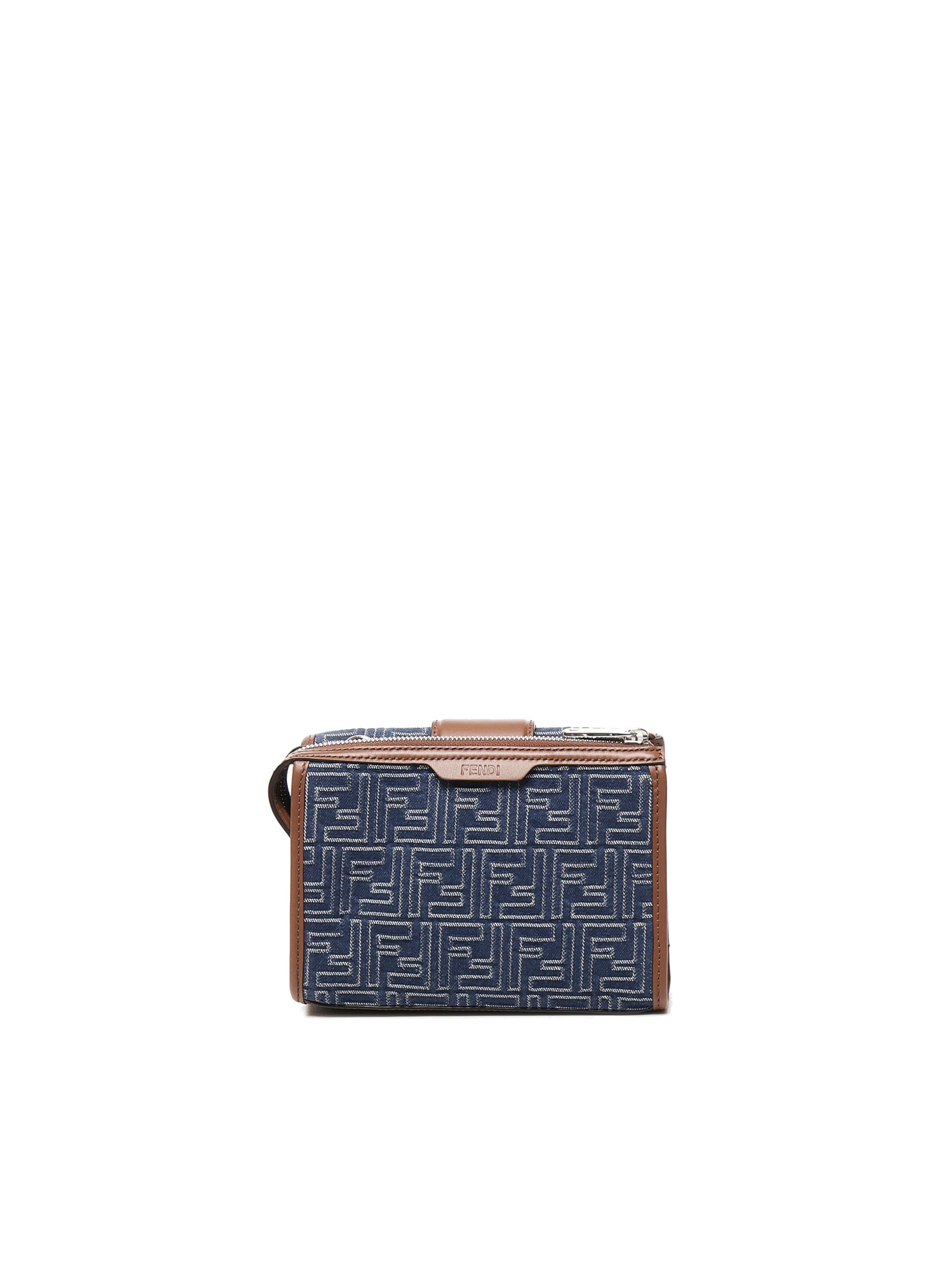 Fendi Bags Blue/ Camel Cotton