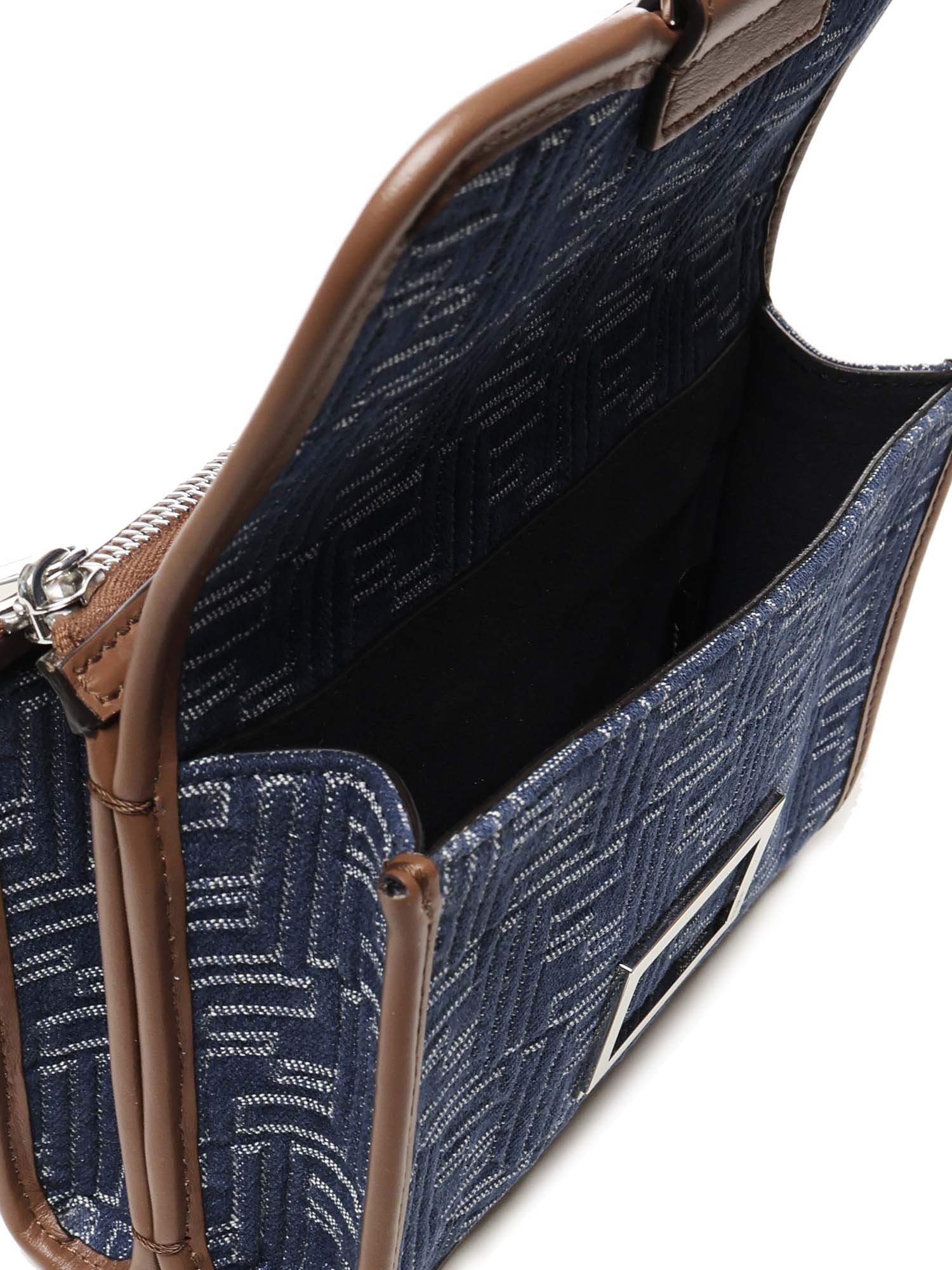 Fendi Bags Blue/ Camel Cotton