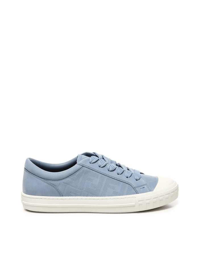 Fendi Sneakers Blue Calfskin