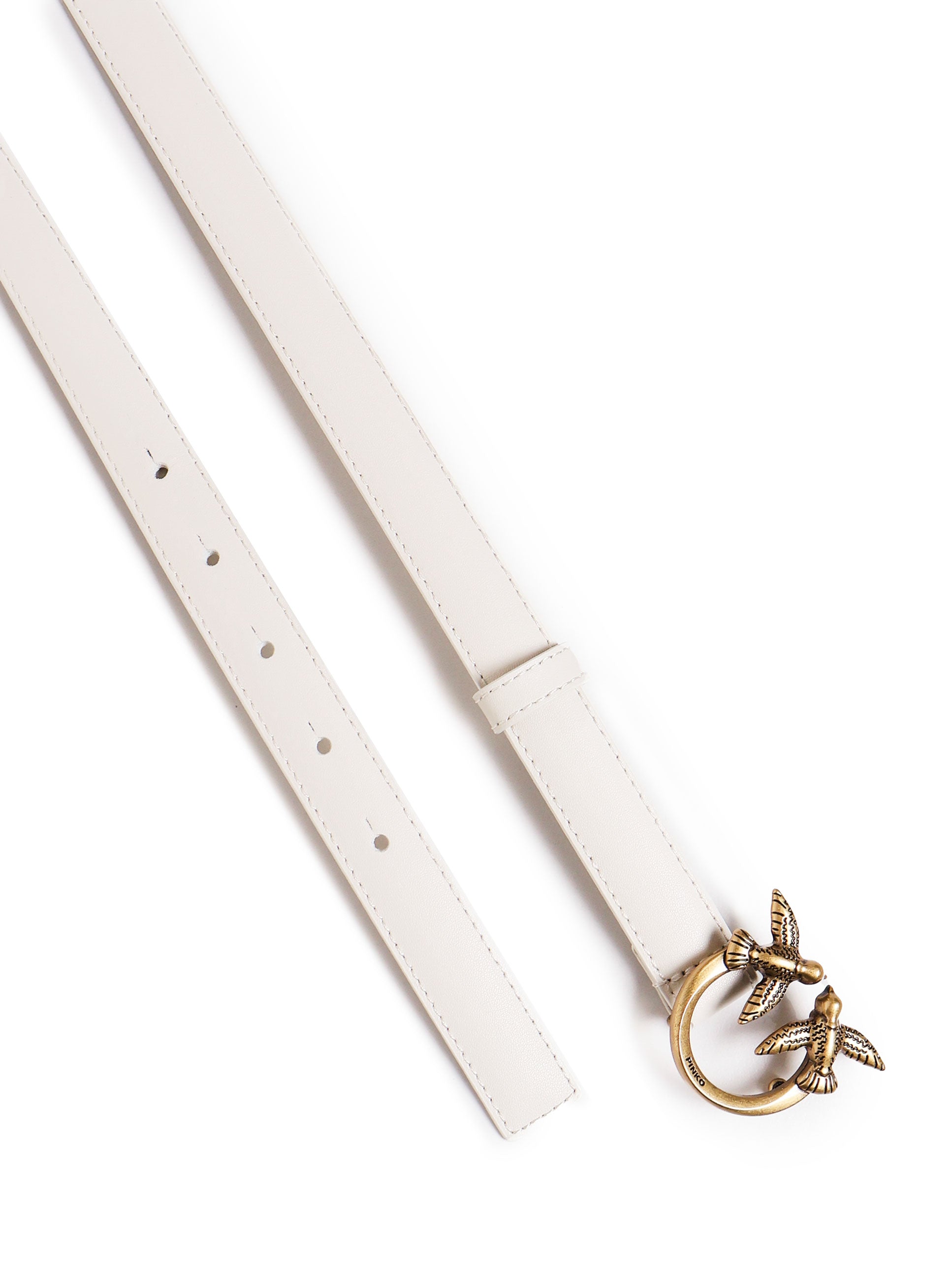 Pinko Belts Silk White Pel - Pelle: Hz 646 : Zn