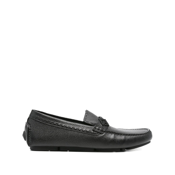 Leather Loafers Black Calf