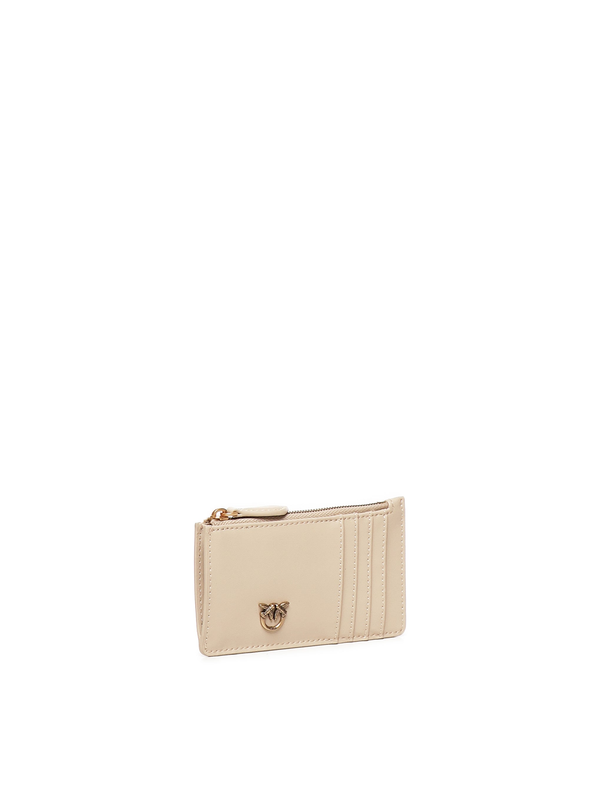 Pinko Wallets Beige Cowskin