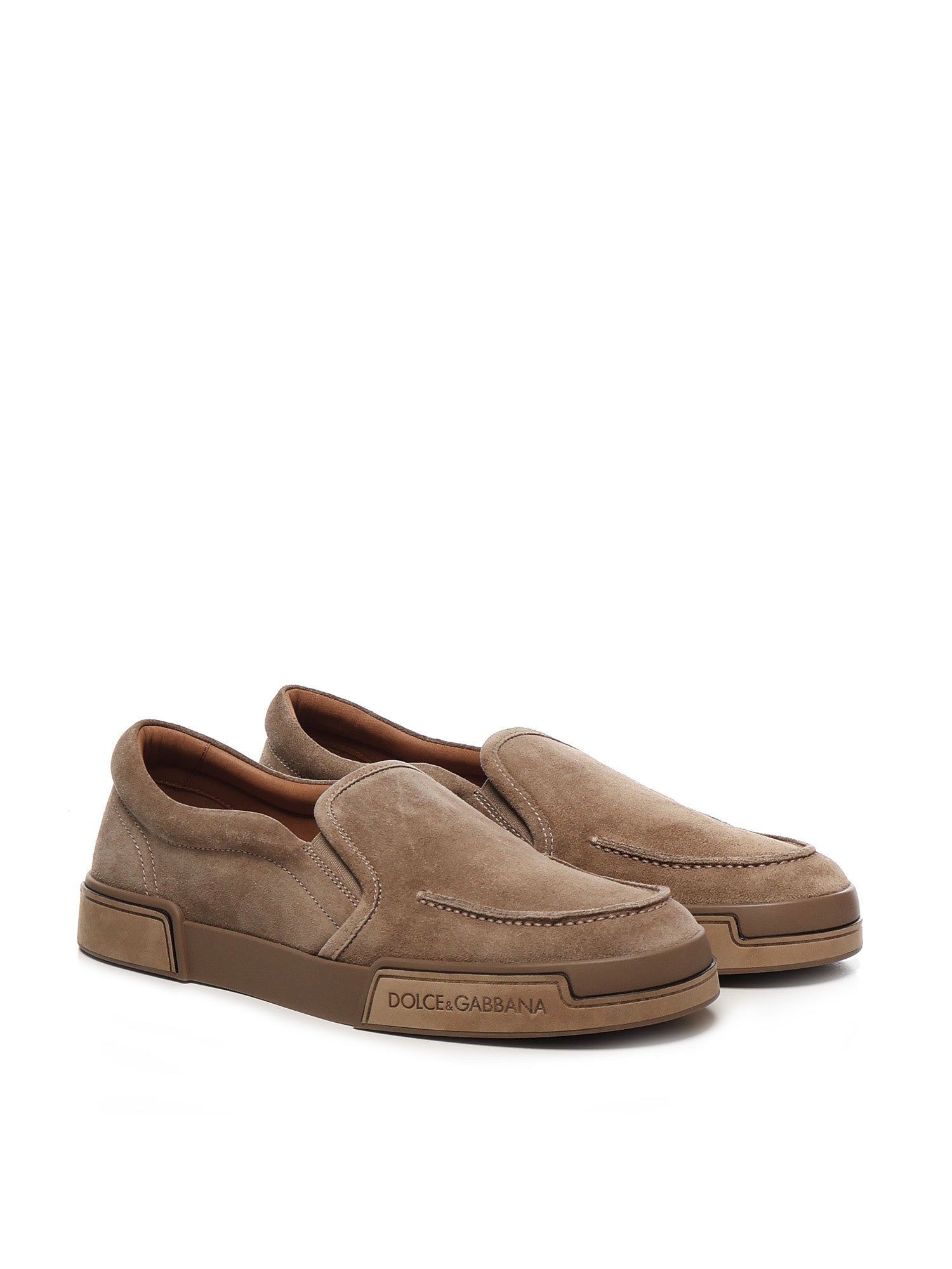 Dolce & Gabbana Flat shoes Walnut Calfskin