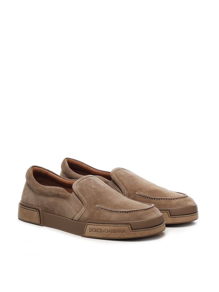 Dolce & Gabbana Flat shoes Walnut Calfskin