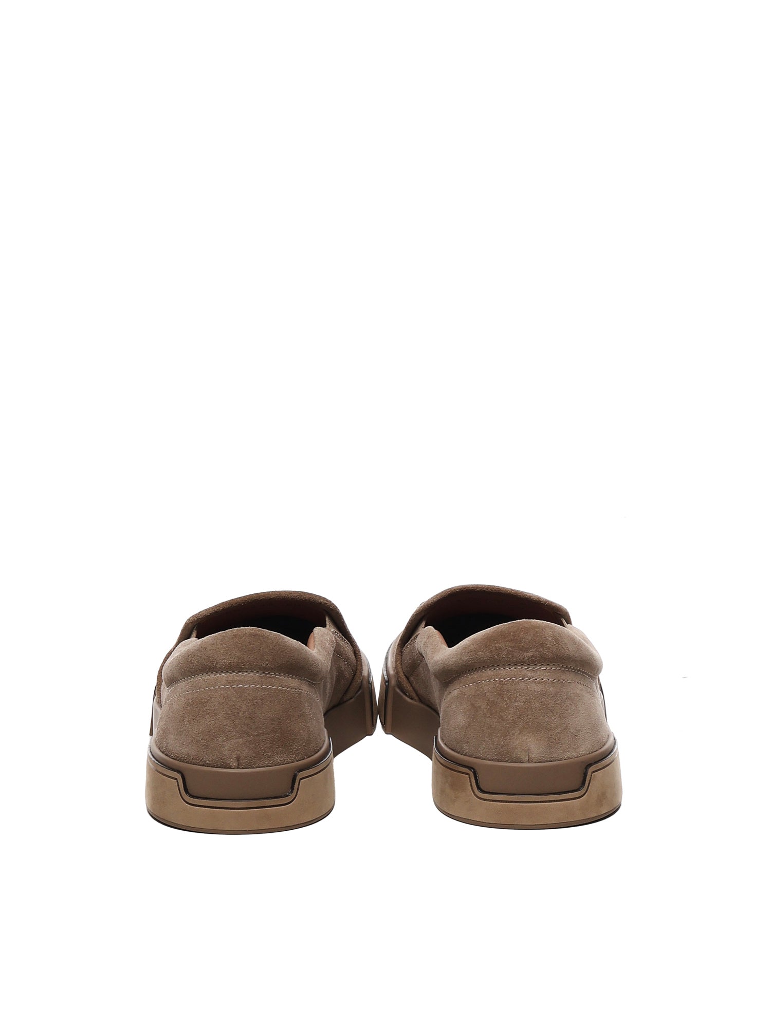 Dolce & Gabbana Flat shoes Walnut Calfskin