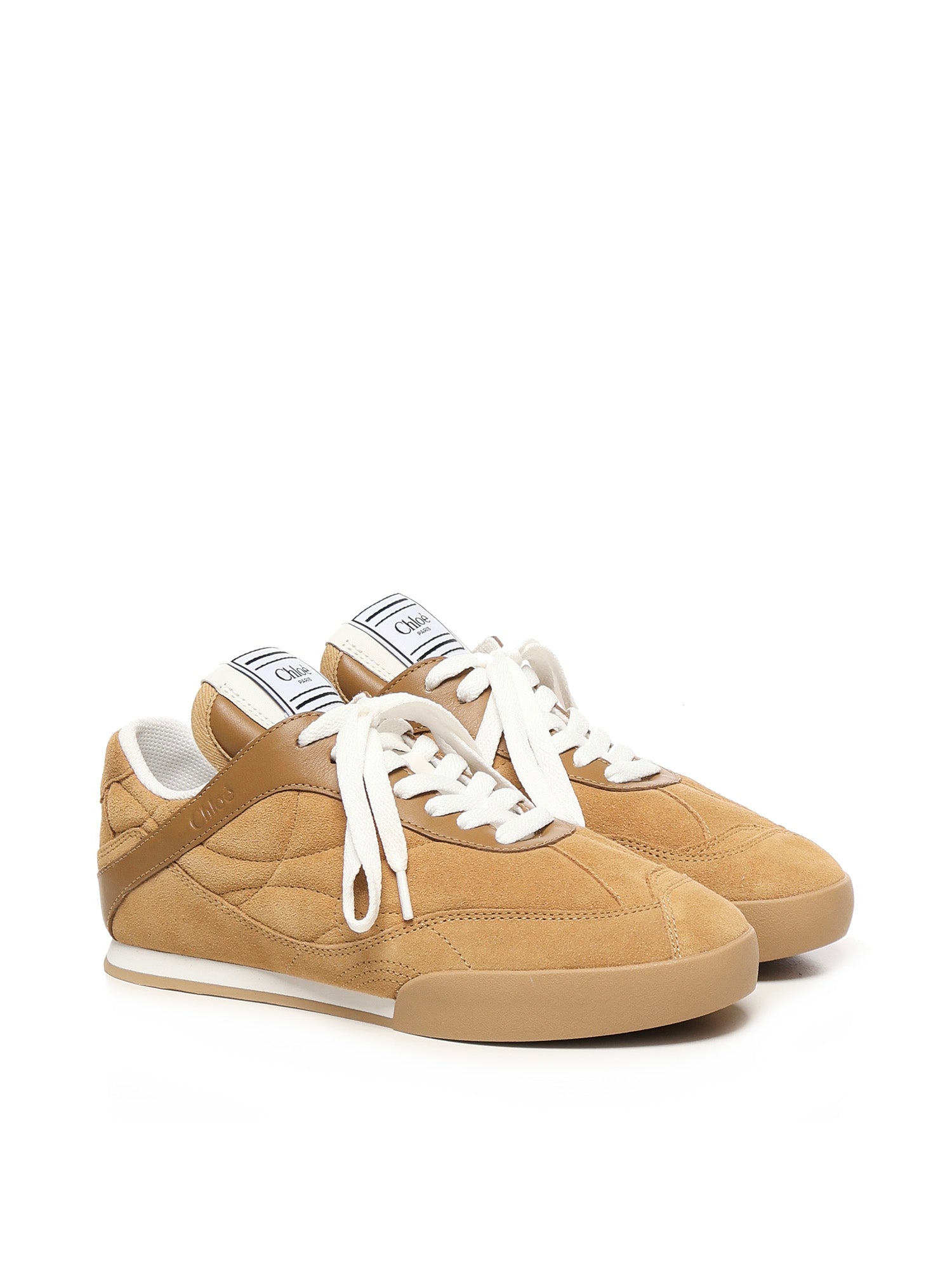 Chloè Sneakers Walnut Cowskin