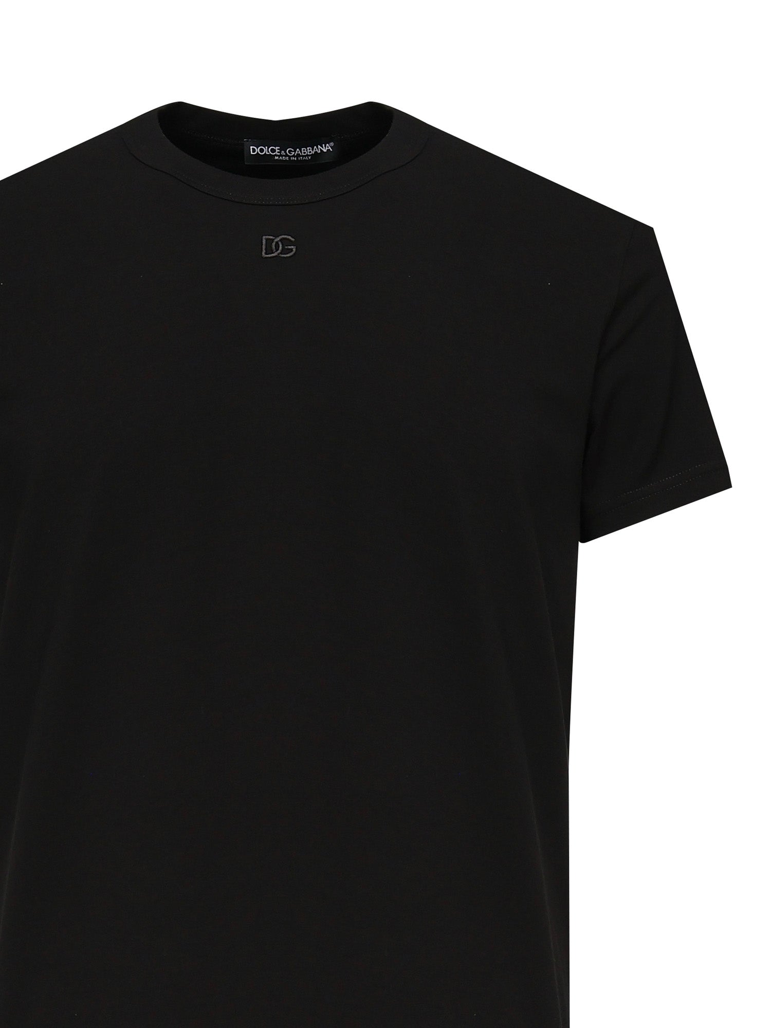 Dolce & Gabbana T-shirts and Polos Black Cotton