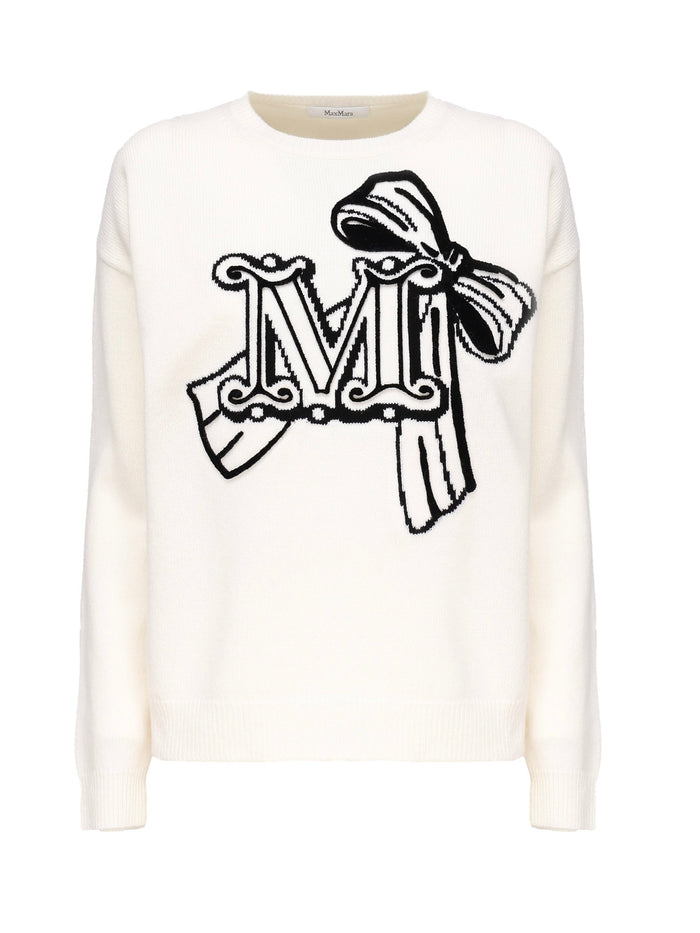 Max Mara Sweaters White Wool