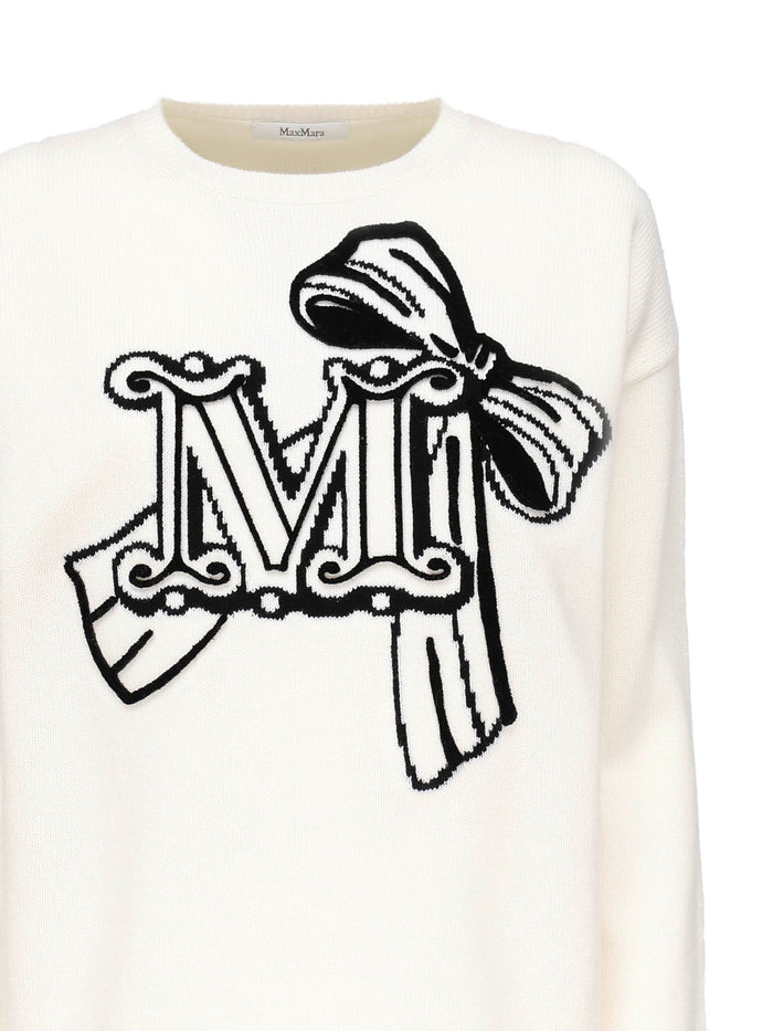 Max Mara Sweaters White Wool
