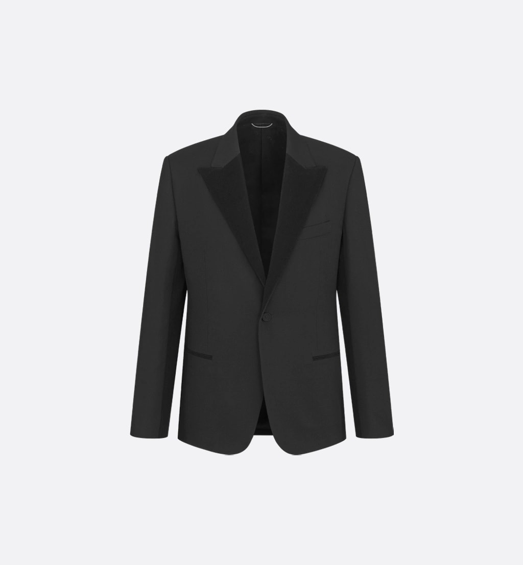 Woven Jacket Black Blazer