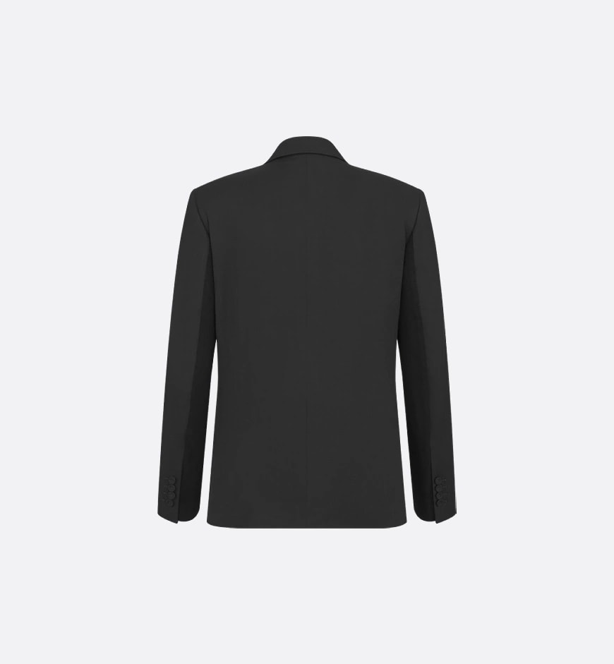 Woven Jacket Black Blazer