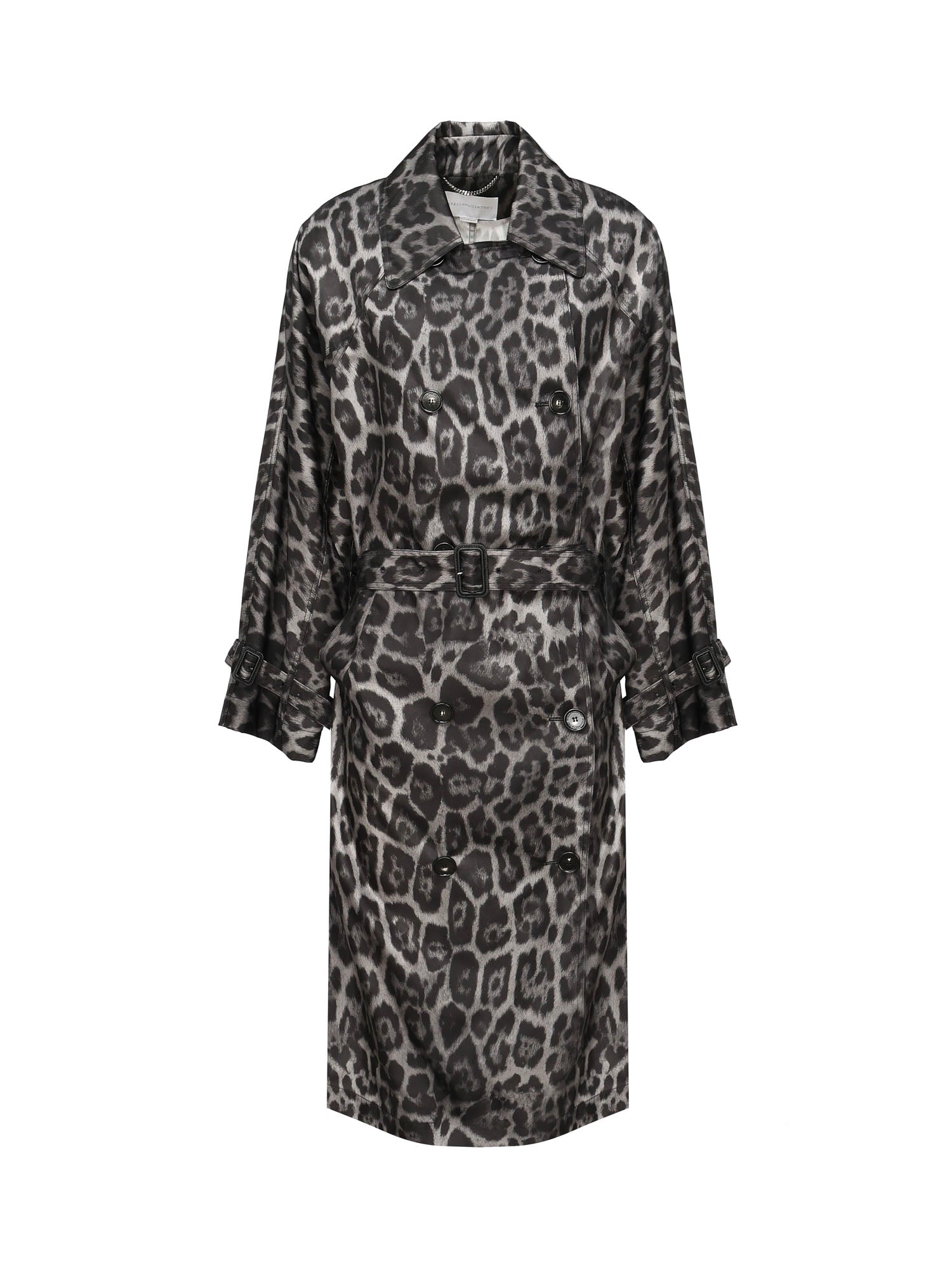 Stella Mccartney Coats Grey Polyamide