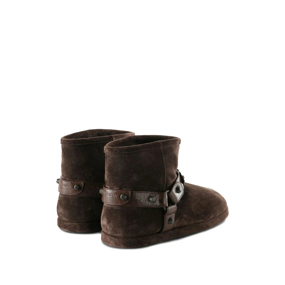Shoes Balenciaga Brown Suede: 100