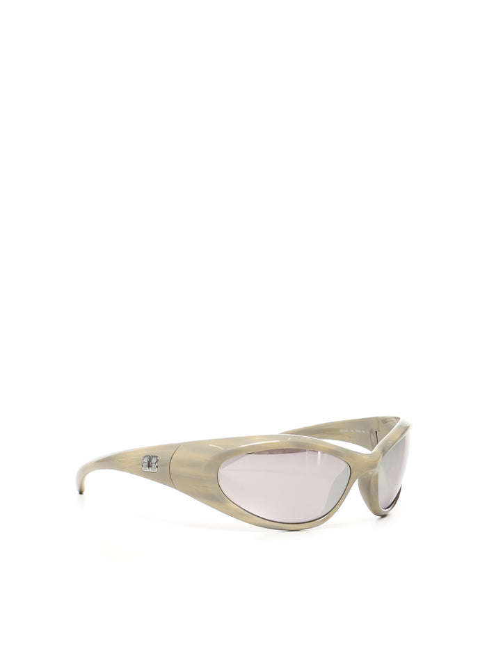 Balenciaga Sunglasses Beige Acetate