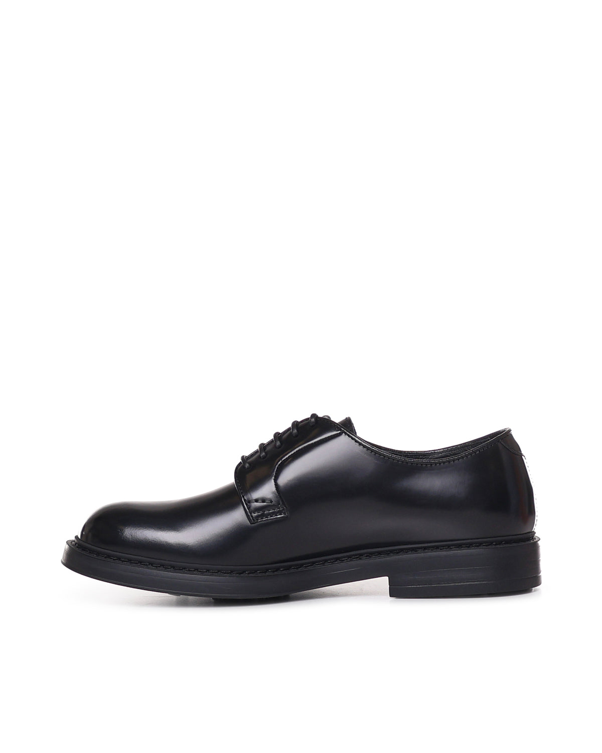 Doucals Flat shoes Black Calfskin