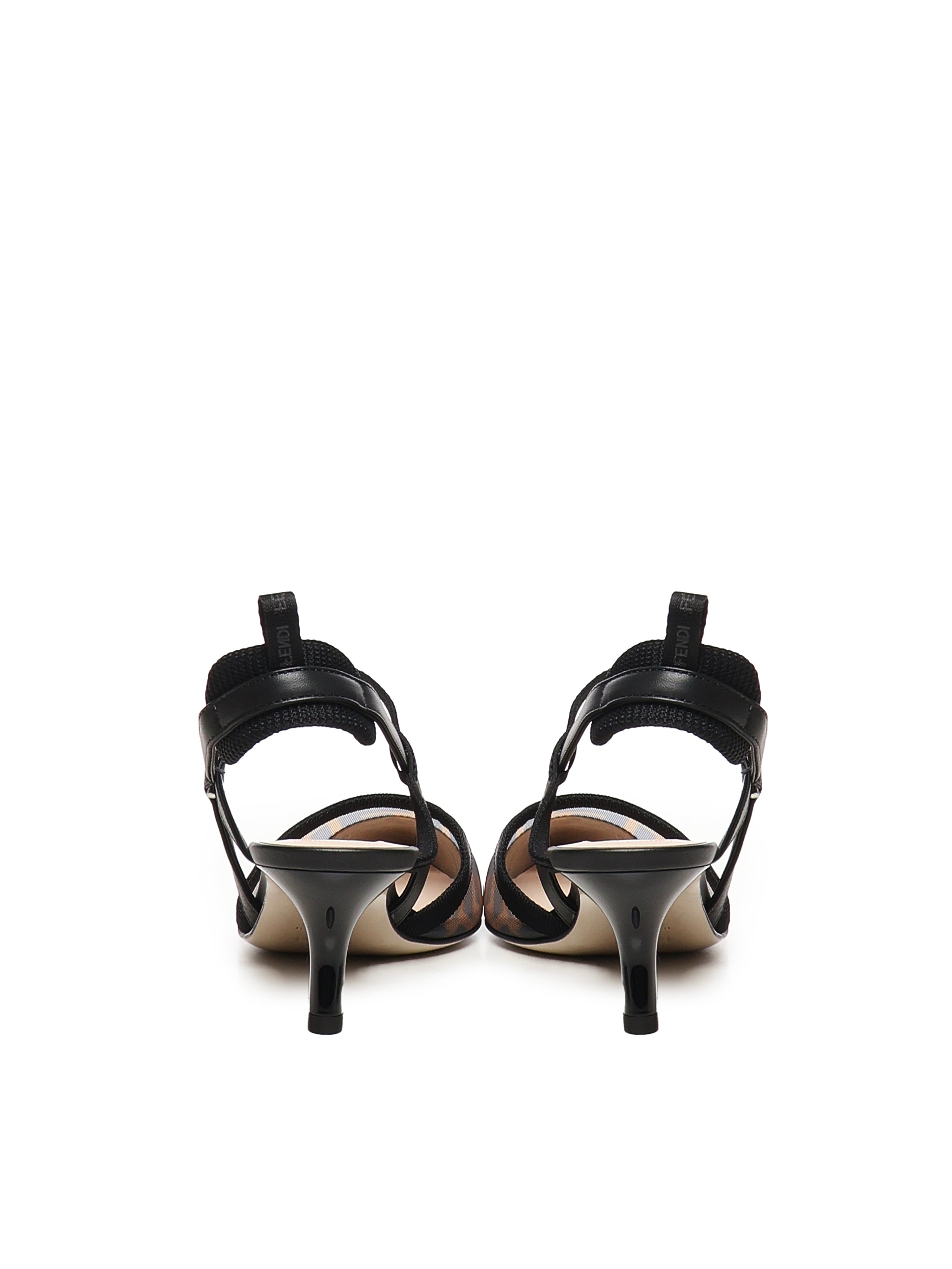 Fendi With Heel Black Polyamide