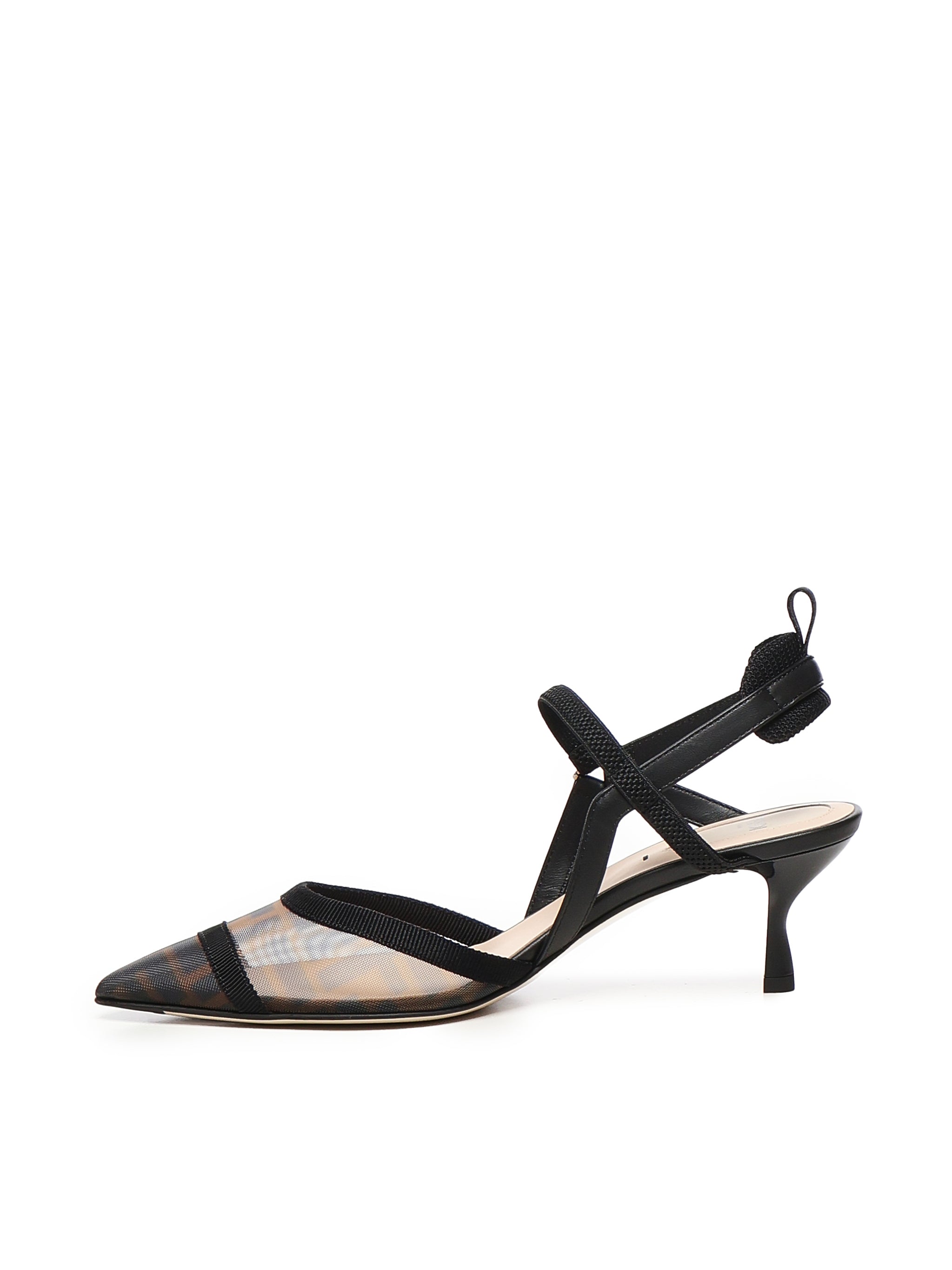 Fendi With Heel Black Polyamide