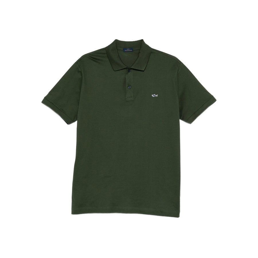 Paul & Shark Green Polo Sweater Cotton Shirts