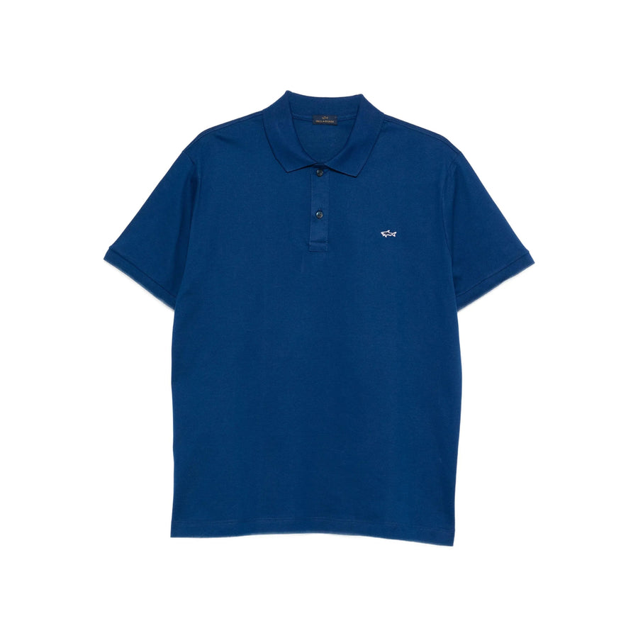 Paul & Shark Blue Sweater Cotton Polo Shirts