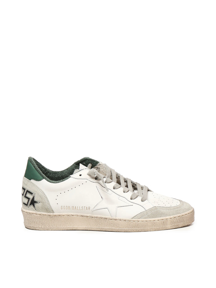 Golden Goose Sneakers White/ice/green Polyurethane