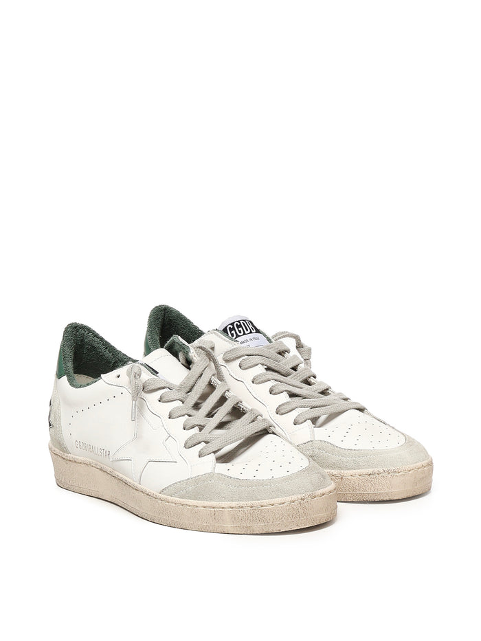 Golden Goose Sneakers White/ice/green Polyurethane