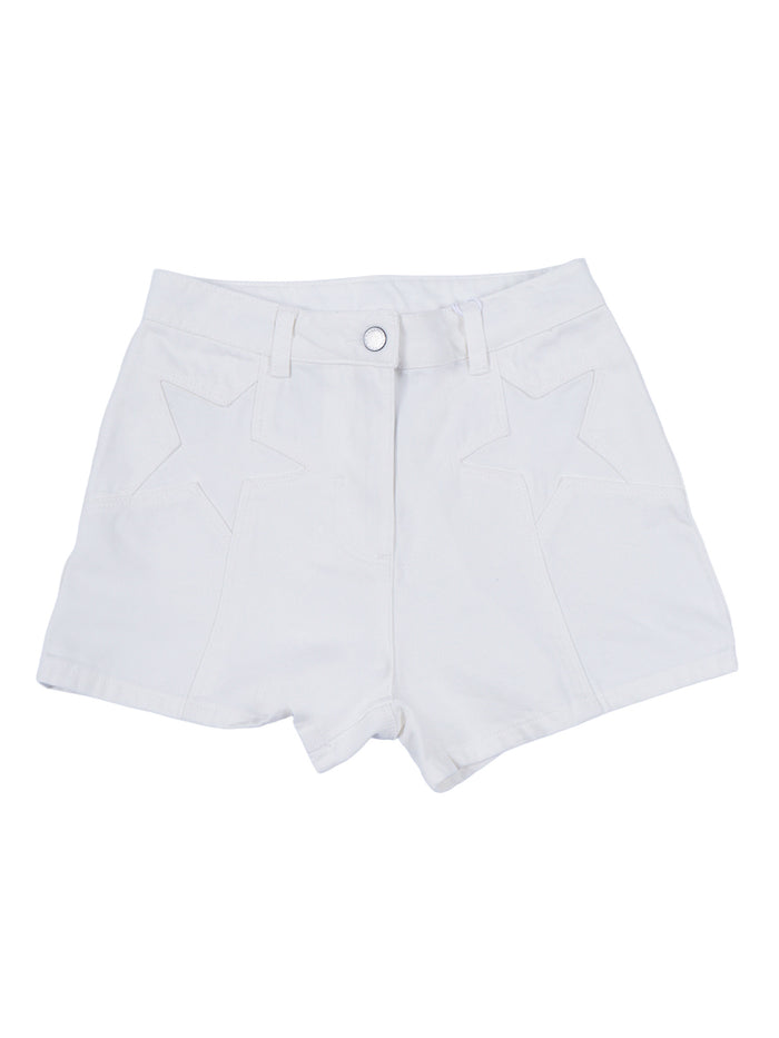 SHORTS White Cotton