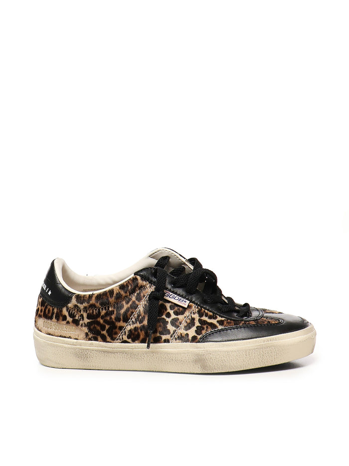 Golden Goose Sneakers Brown/black Sheepskin