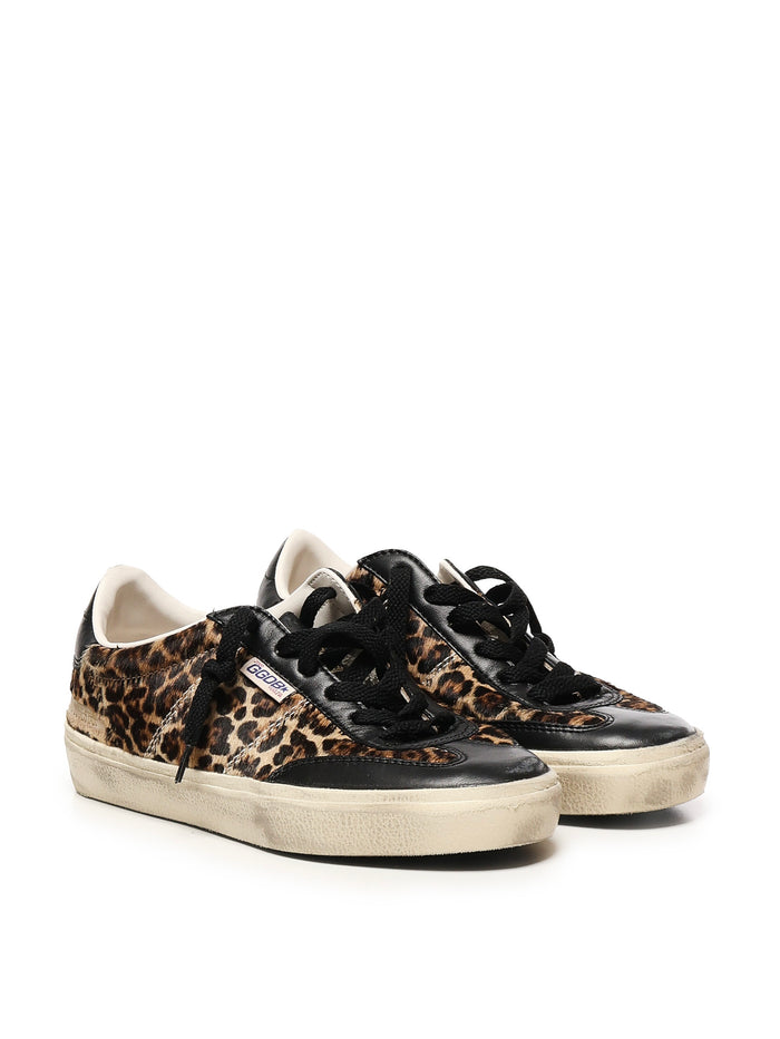 Golden Goose Sneakers Brown/black Sheepskin