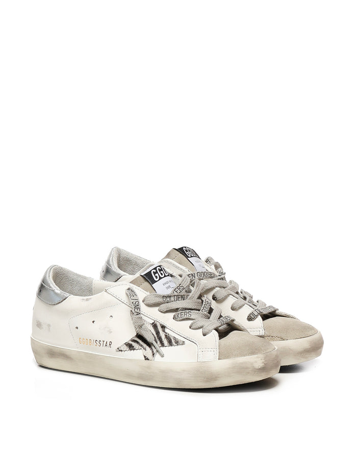 Golden Goose Sneakers Sand/silver Cowskin
