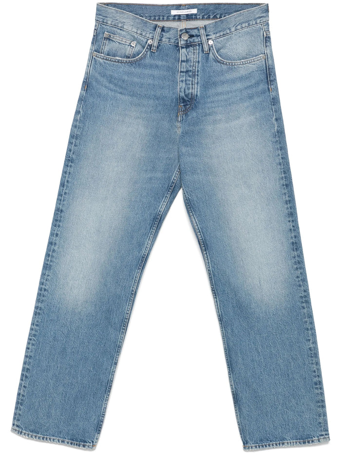 Loose Blue Cotton Pant