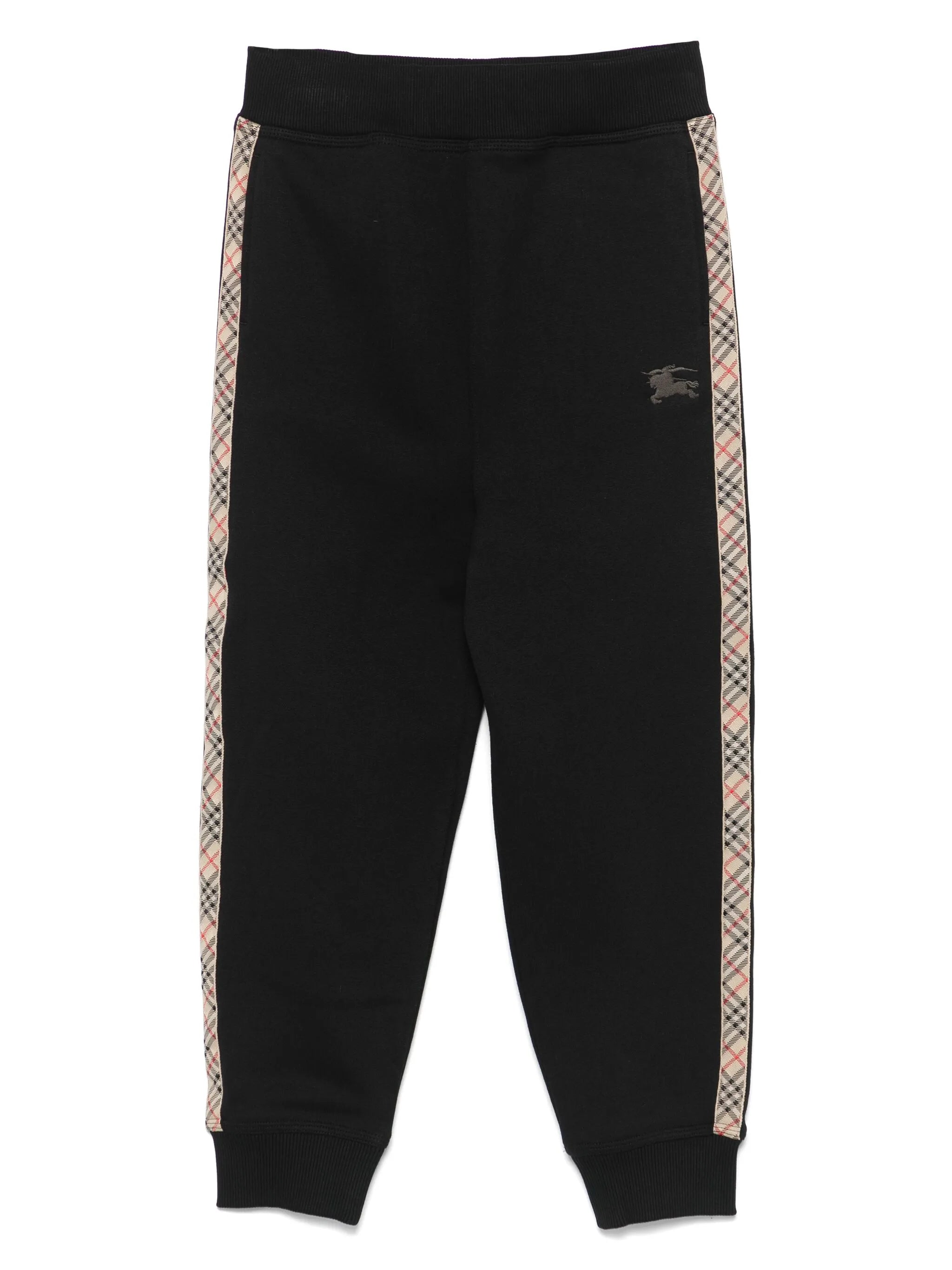 Jackson Chk Tape Black Pantaloni