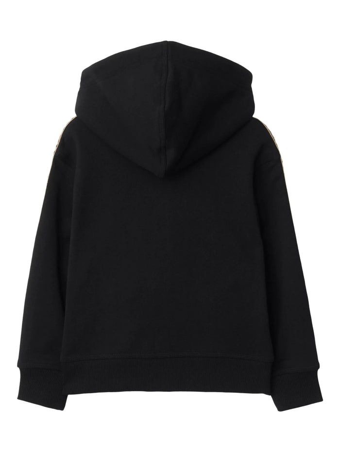 Clyde Check Tape Black Felpa
