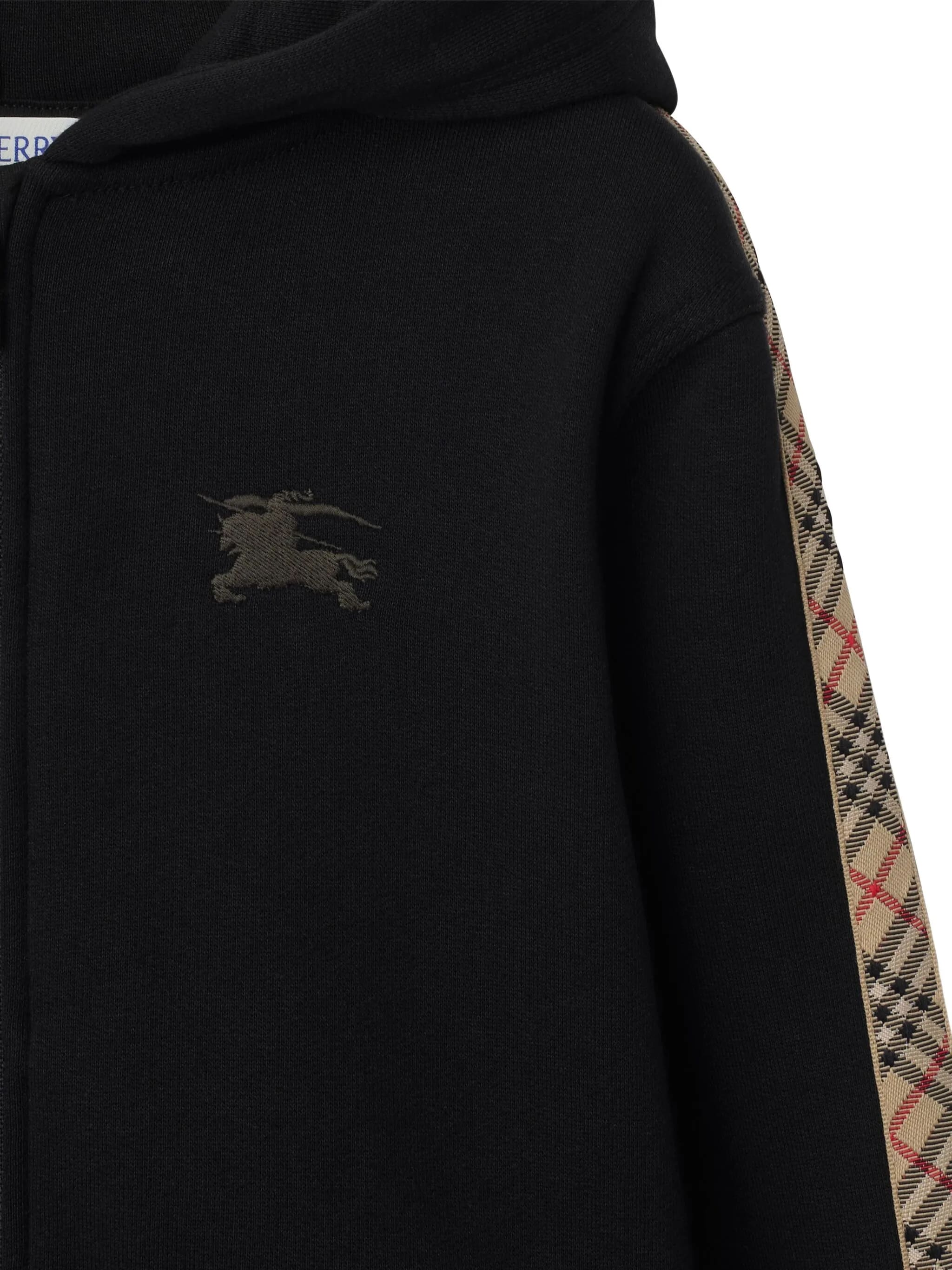 Clyde Check Tape Black Felpa
