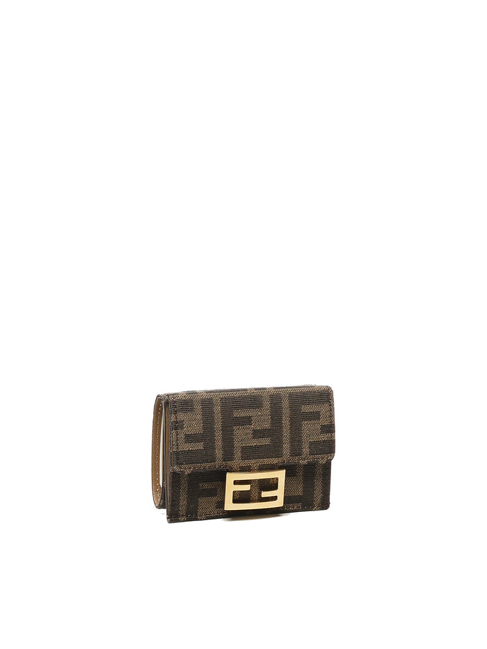 Fendi Wallets Brown Poliester