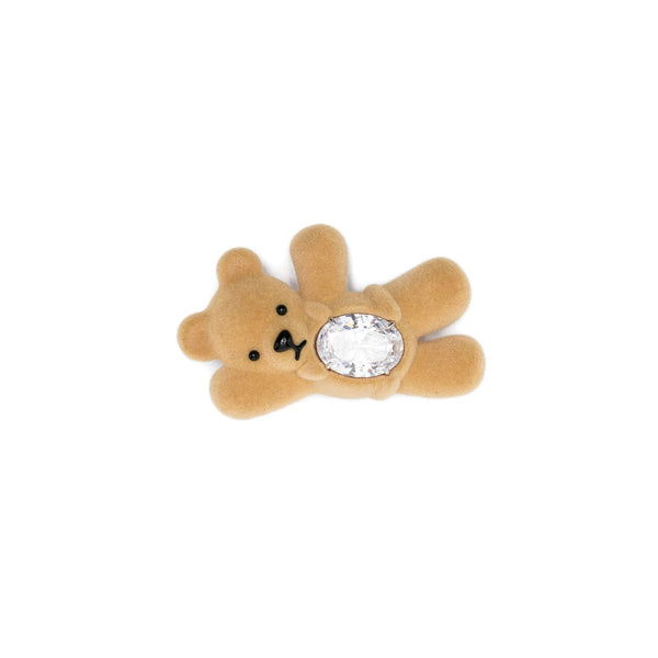 Hair Accessory Velvet Brown Velvet; Glass