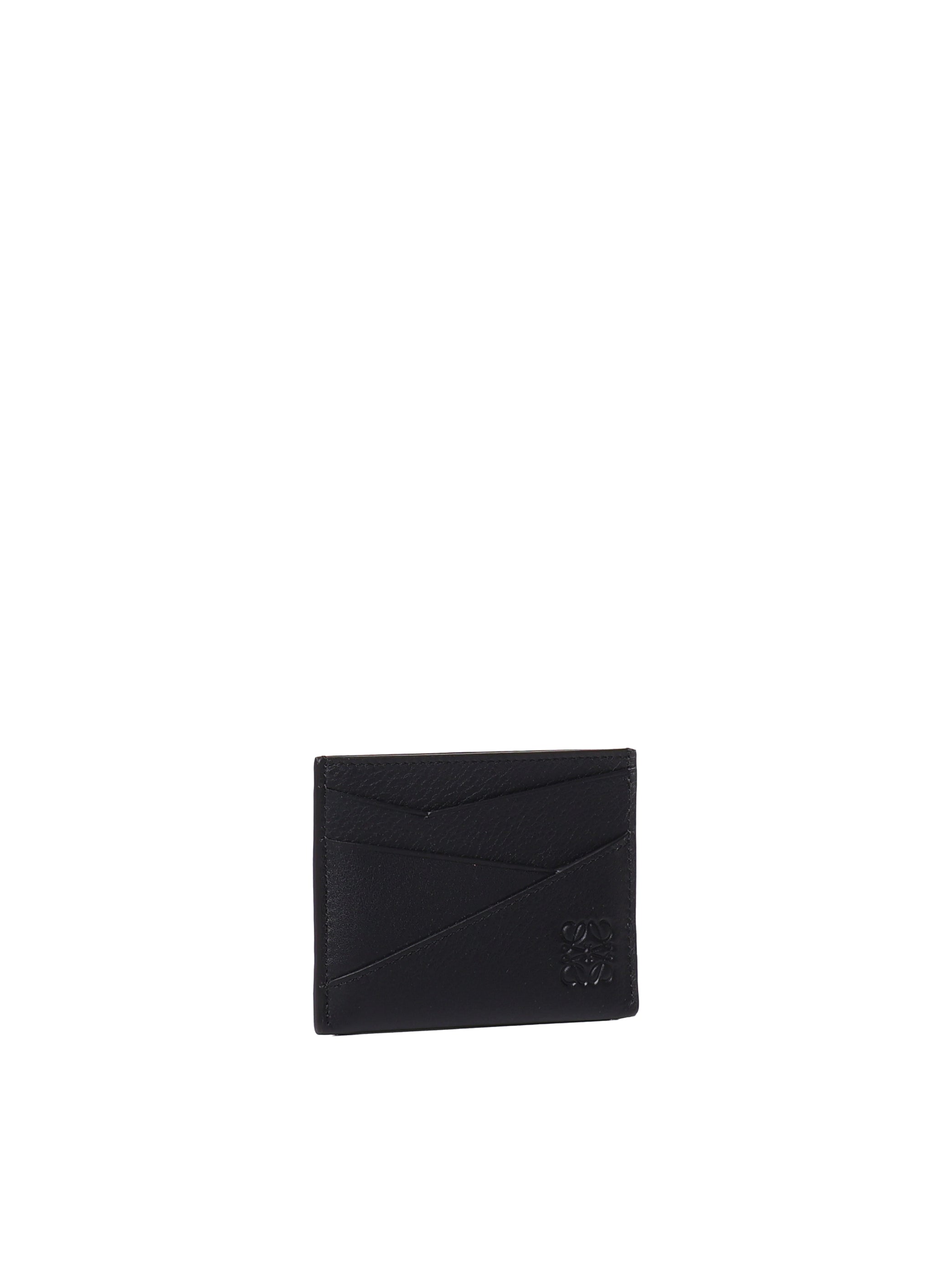 Loewe Wallets Black Calfskin