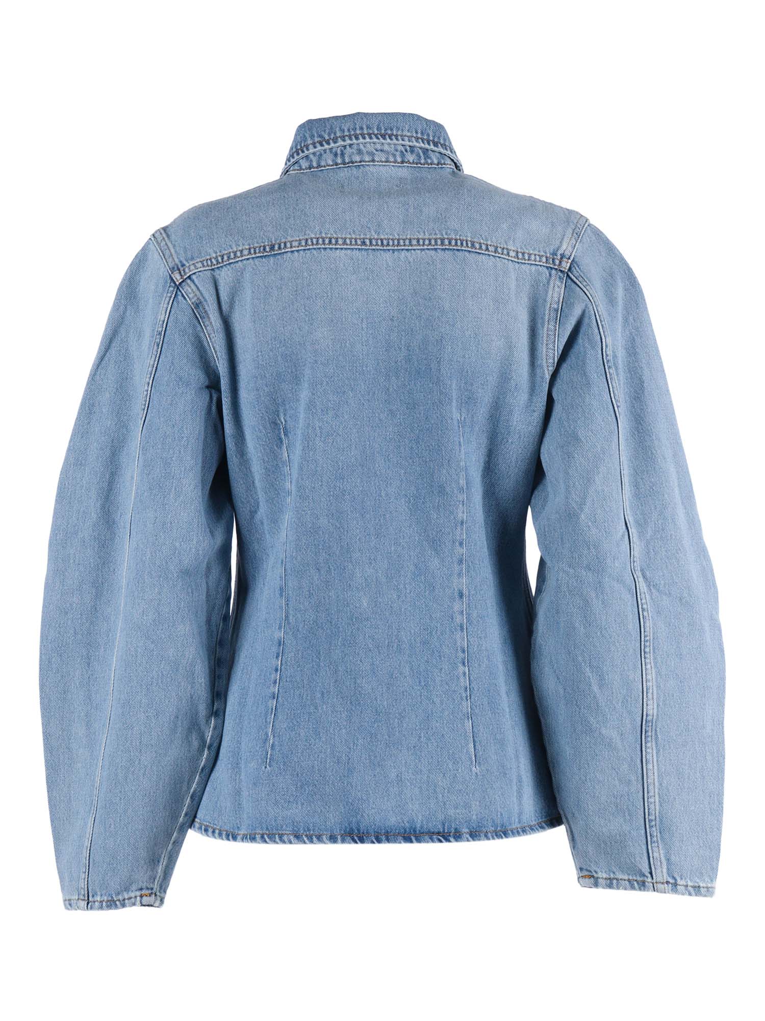 Vinetta Denim Shirt Blue Cotton (organic) Long Sleeves T-shirt
