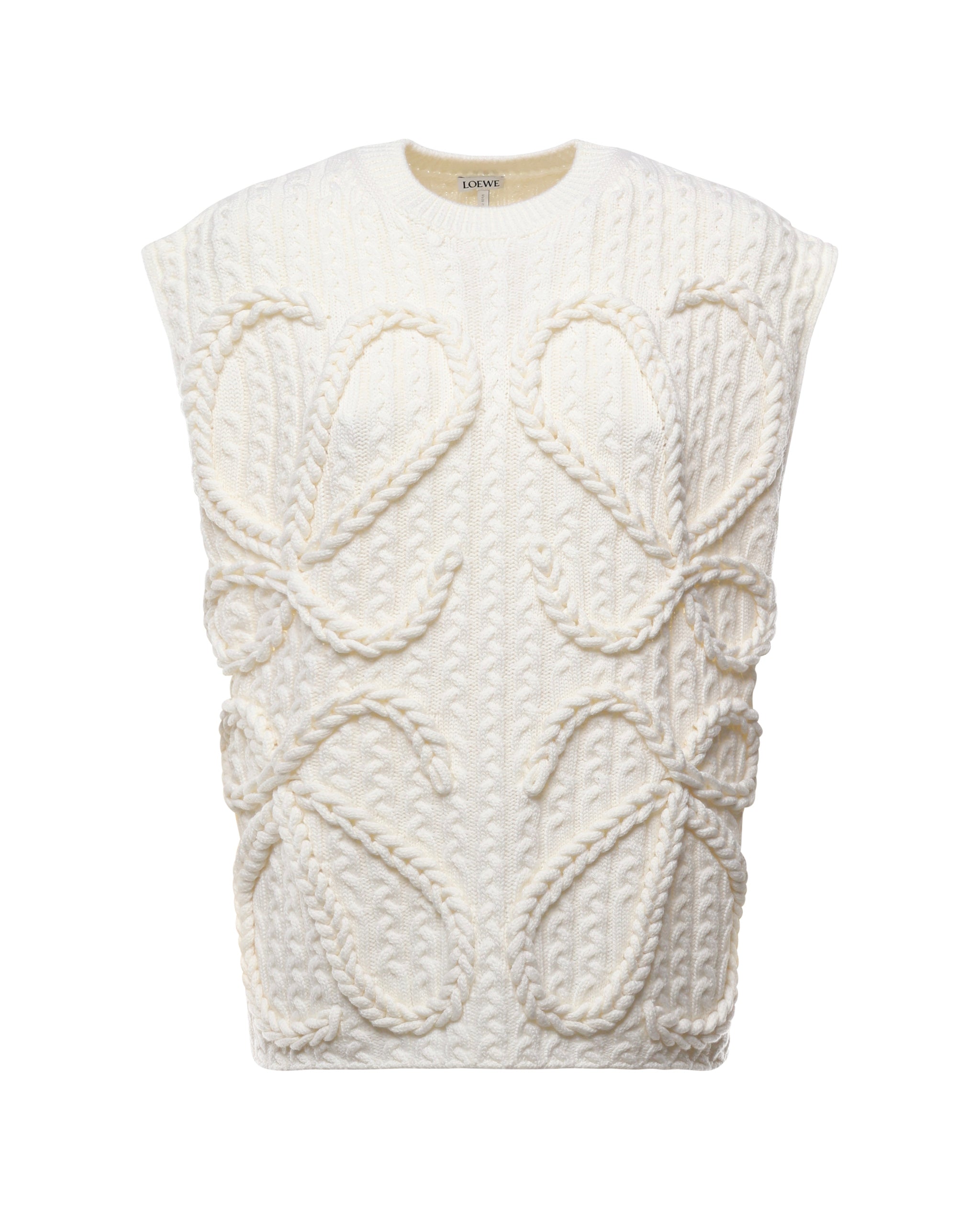 Loewe Jackets White Wool