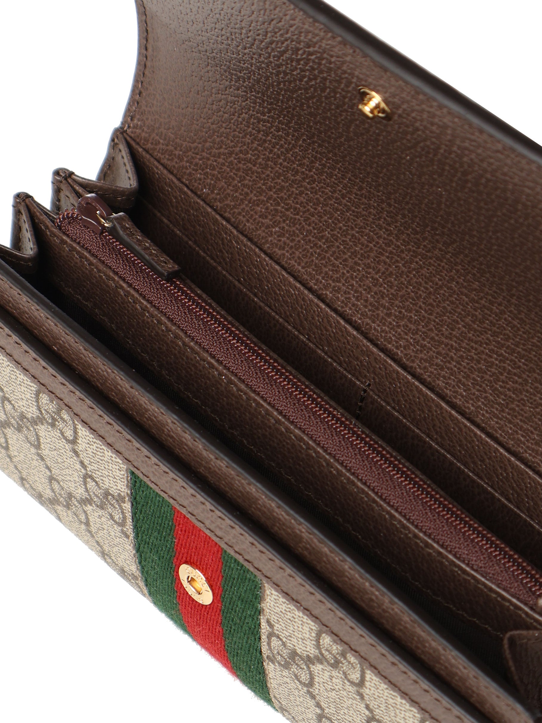 Gucci Wallets Brown Leather