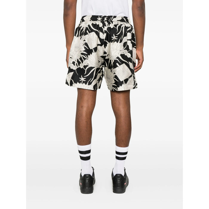 Short Amiri Black/white Silk: 100