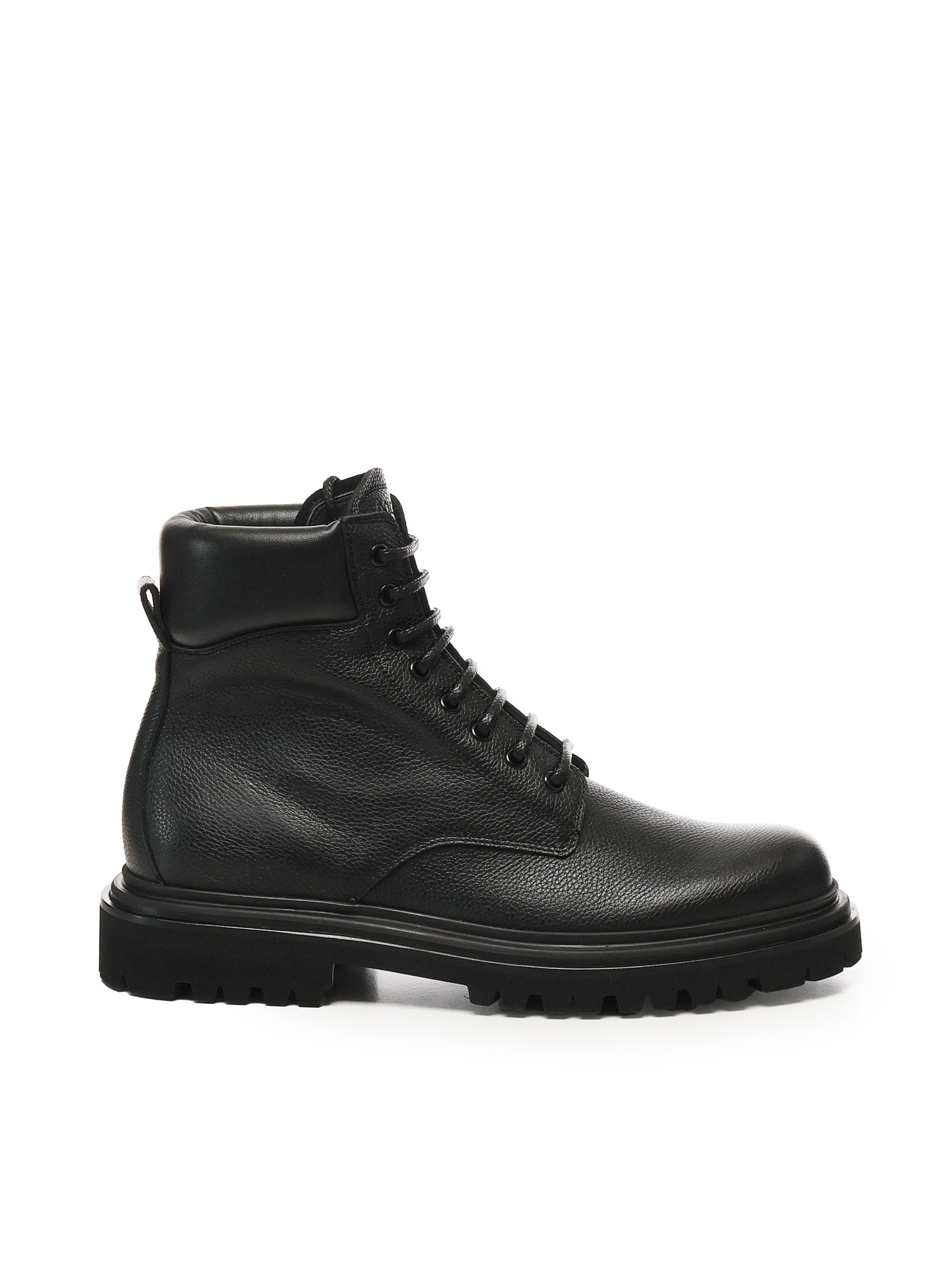 Dolce & Gabbana Boots Black Calfskin Lambskin