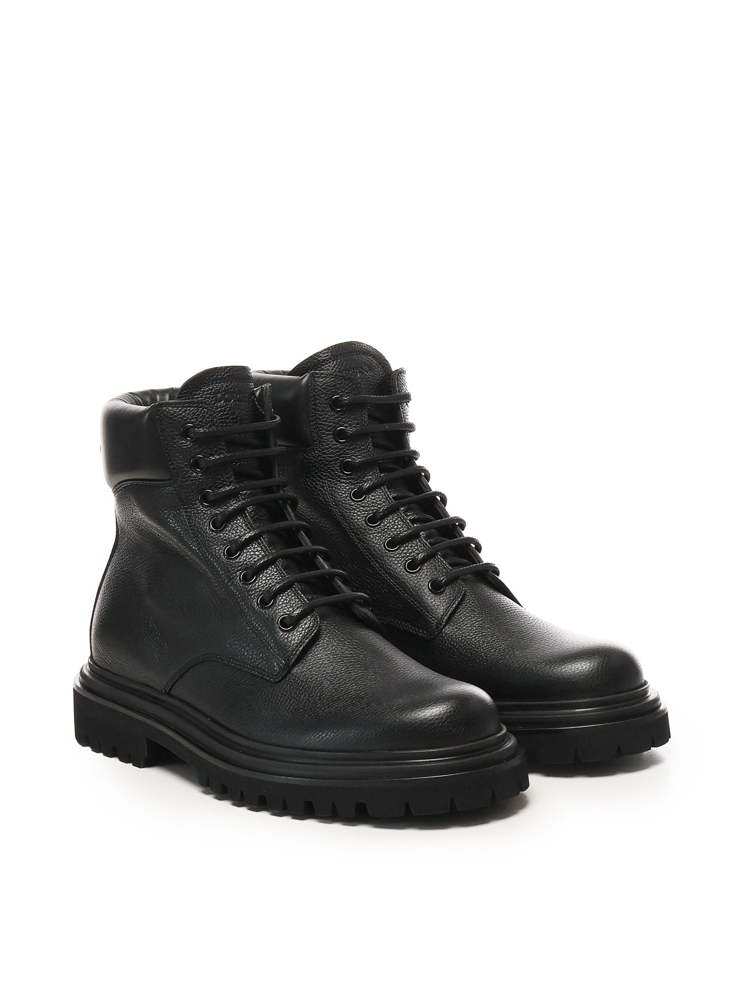 Dolce & Gabbana Boots Black Calfskin Lambskin