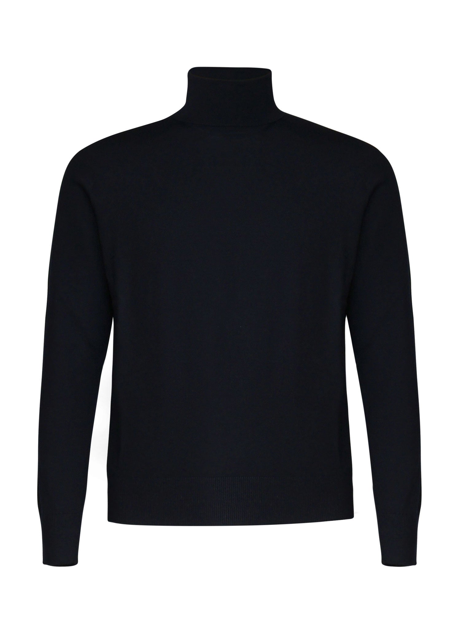 GALIANO Sweaters Black Virgin Wool