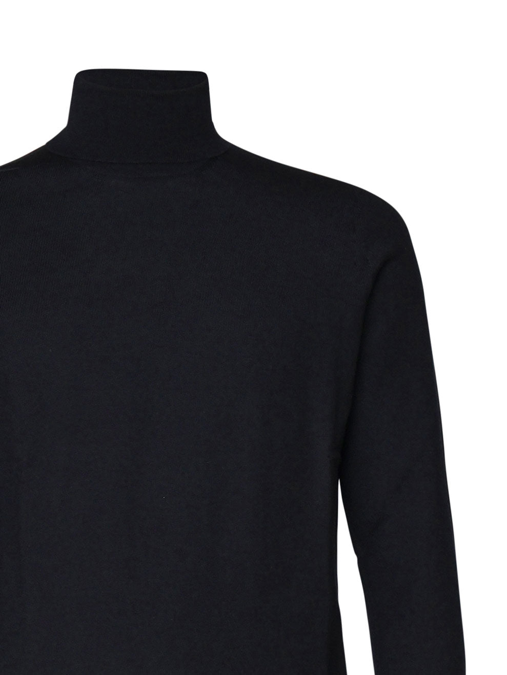 GALIANO Sweaters Black Virgin Wool